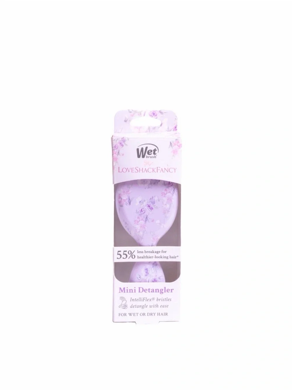 LoveShackFanxy X Wet brush happy thoughts mini hair brush
